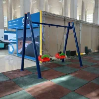 سرسره دوقلو تاب دوقلو نیمکت|اسباب‌‌بازی|شیراز, شهرک مخابرات|دیوار