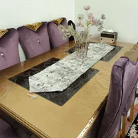 میزه ناهار خوری ۶ نفره همراه|میز و صندلی غذاخوری|تهران, شمس‌آباد|دیوار