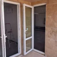 پرده توری کشویی پشه گیر درب و پنجره و جلو تراس