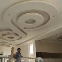 کاشی کاری و گچ کاری پلاسر سیاه و سفید لوله کشی