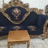 مبل هفت نفره سلطنتی|مبلمان خانگی و میز عسلی|جوانرود, |دیوار
