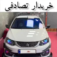 ساینا دنده‌ای//خودرو تصادفی