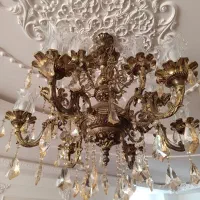 لوستر|لوستر و چراغ آویز|اصفهان, باتون|دیوار