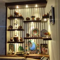 دکور چوب و MDF|کتابخانه، شلف، قفسههای دیواری|کرمان, |دیوار