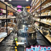 کتری قوری استیل کف چدن تافسن کد ۱۱۵ قهوه ساز جوش