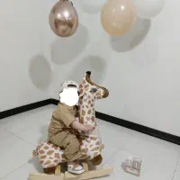 راکر کودک مدل زرافه