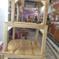 کرسی چوبی و برقی