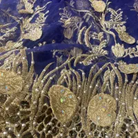 مخمل سنگدوزی و پارچه مخمل گل پرسی و تور پولکدوزی