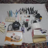 لوازم ناخن کاری تکمیل|آرایشی، بهداشتی، درمانی|بجنورد, |دیوار