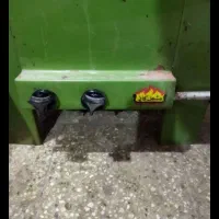 اجاق‌گاز دوشعله ۴پایه ابعاد ۵۰در۵۰