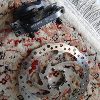 ترمز دوچرخه،دیسک و کالیپر