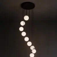 لوستر مدرن خاص طلا آینه مبل اسپرت|لوستر و چراغ آویز|اهواز, ۳۰ متری|دیوار