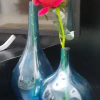 گلدان سالونگ شیشه ای خارجی