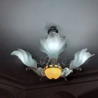 لوستر|لوستر و چراغ آویز|همدان, |دیوار