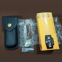 چاقوی آمریکایی طلایی اصلی حک‌دار و با فاکتور معتبر