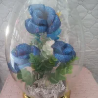 گل مصنوعی شیشه ای
