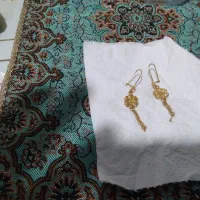 گوشوار طلا  دوعدد درحد نو شیک|جواهرات|شیراز, فرگاز|دیوار