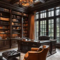 دکوراسیون چوبی لوکس برای فضاهای خاص