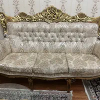 مبل کلاسیک۹ نفره|مبلمان خانگی و میز عسلی|ماسال, |دیوار