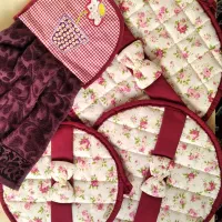 ست دم کنی قابلمه بهمراه حوله آشپزخانه