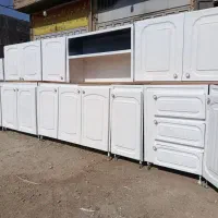 ۹ متری نیم کابینت فلزی دست دوم تمیز  مرتب درحد نو