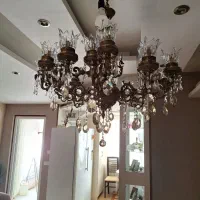 لوستر برنجی