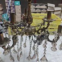 لوستر 6شعله|لوستر و چراغ آویز|همدان, |دیوار