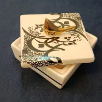 ظرف شکلات خوری مرغ طلایی