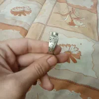 انگشتر نقره سنگ فیروزه ۲۰گرم معاوضه فقط