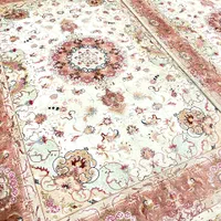 فرش دستباف ۶متری جفت تبریز ۵۰ رج چله ابریشم|فرش|تهران, ائمه اطهار|دیوار