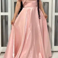 لباس مجلسی ساتن آمریکایی مزون تهران