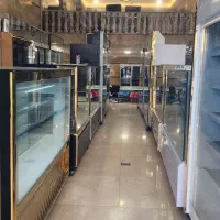 یخچال فریزر ویترینی موتور پایین مکعبی و ایستاده