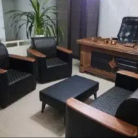 میز مدیریت فدارا میز صندلی لاندا سفارشی