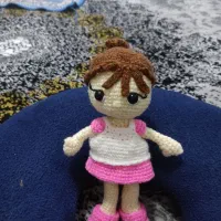 عروسک قلاب بافی