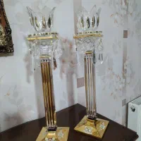 شمعدان طلاکوب|صنایع دستی و سایر لوازم تزئینی|کرمانشاه, |دیوار