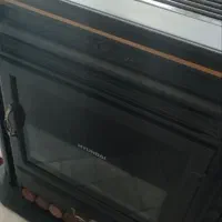 بخاری گازی سوز طرح شومینه