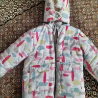 کاپشن دخترانه، در حد نو .|کفش و لباس بچه|میمه, |دیوار