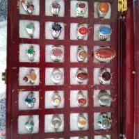 انگشتر نقره قدیمی وکهنه|جواهرات|بیرجند, |دیوار