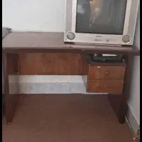 تلویزیون میز تحریر چوبی