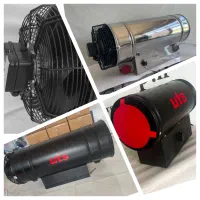 بخاری موشکی uts/تکفاز 3فاز/جت هیتر فن دار برقی