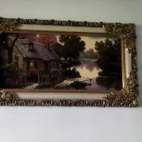 2عدد تابلو فرشی|تابلو فرش|کرج, کمال‌شهر|دیوار