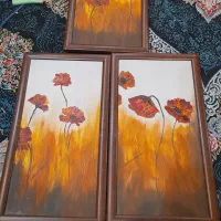 ۲عددتابلو چوبی  ۳تیکه و فلزی  نو امکان ارسال هست