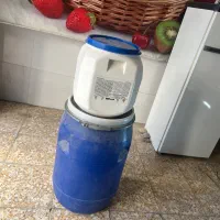 بشکه ۱۲۰ لیتری و۲۵ لیتری خارجی بسکمری دار