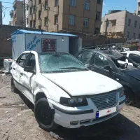 سمند ال ایکس مدل ۱۳۸۹ جنگ زده