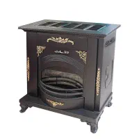 جشنواره بخاری آزمایش پایه دار شومینه مشهد آکبند|بخاری، هیتر، شومینه|قم, نیروگاه|دیوار