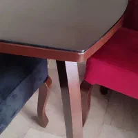 میز صندلی ناهارخوری در حد نو نو|میز و صندلی غذاخوری|تهران, شهرک آزادی|دیوار
