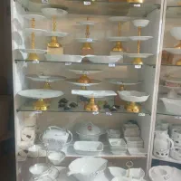 انواع ظروف چینی پایه طلائی، جهیزیه