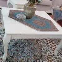 مبلمان هفت نفره بامیز وسط و عسلی ومیزناهارخوری|مبلمان خانگی و میز عسلی|بندر انزلی, آذربایجان|دیوار