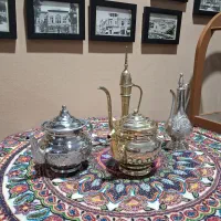 دوعدد قوری ودو عدد گلاب پاش