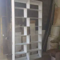 فروش دکور قفسه ام دی اف|کتابخانه، شلف، قفسههای دیواری|بهبهان, |دیوار